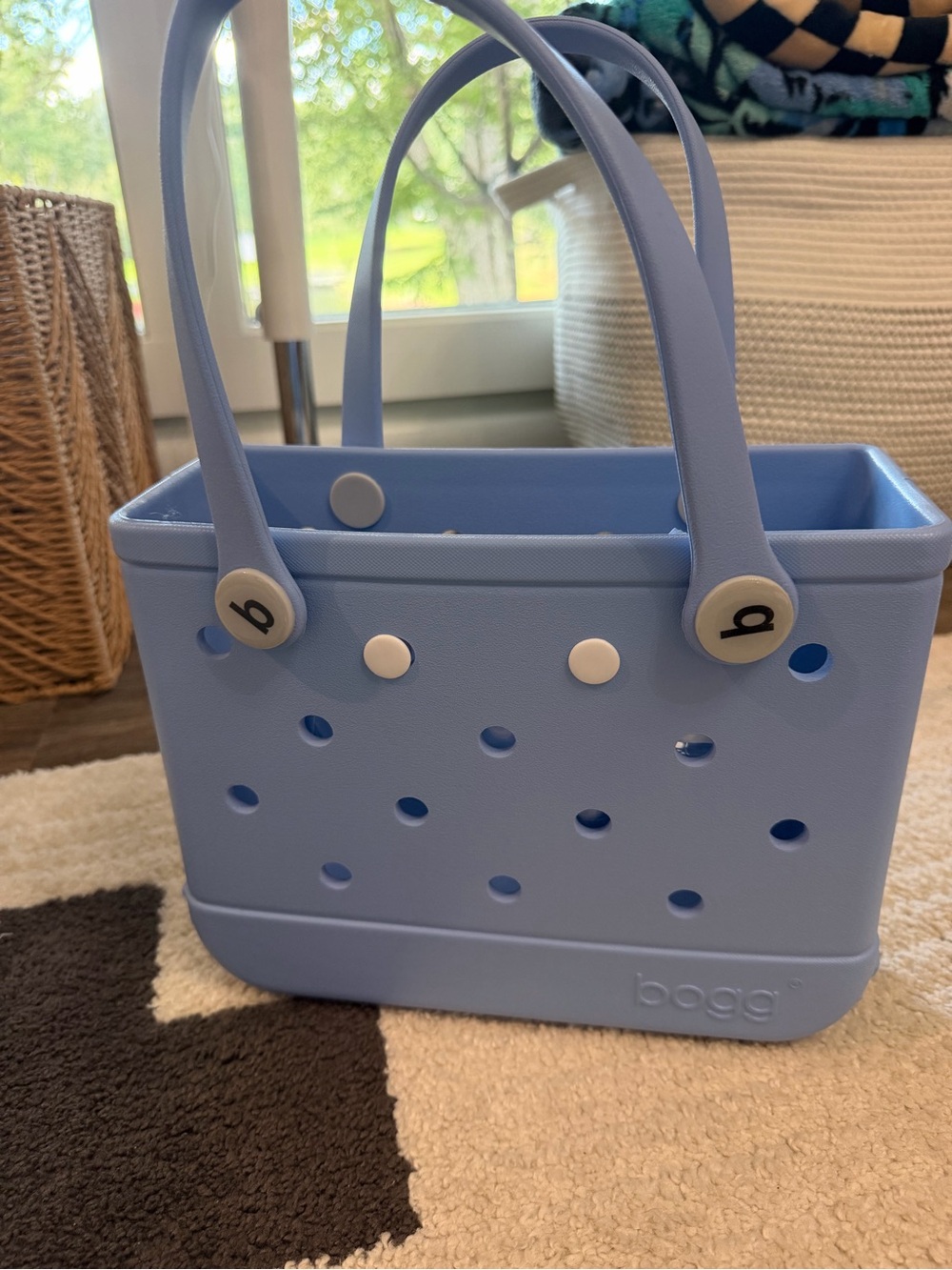 BOGG BAG Small Classic Tote in Light Blue - Picture 5 of 9
